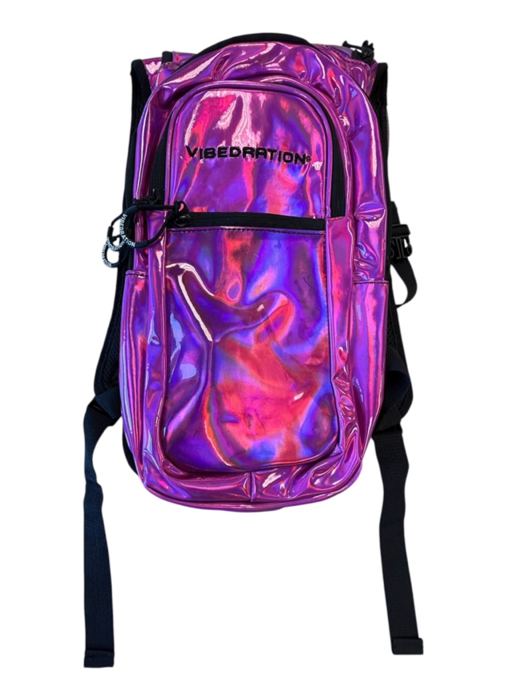 Vibedration Pink Holographic Hydration Lightweight Pack